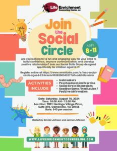 LECC Social Circle for ages 8-11